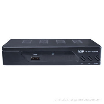 HD DVB-T2 receiver, supports multimedia play, with PVR and time shift function